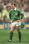 18 January 1992; Keith Crossan, Ireland. Five Nations Rugby Championship, Ireland v Wales, Lansdowne Road, Dublin. Picture credit: Ray McManus / SPORTSFILE