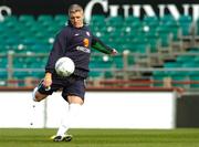 12 October 2004; Graham Kavanagh, Republic of Ireland, in action during squad training. Lansdowne Road, Dublin. Picture credit; David Maher / SPORTSFILE