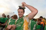 20 October 2013; Michael Murphy, Glenswilly, celebrates at the end of the game. Donegal County Senior Club Football Championship Final, Glenswilly v Killybegs, MacCumhaill Park, Ballybofey, Co. Donegal. Picture credit: David Maher / SPORTSFILE