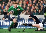 4 February 1995; Jonathan Bell, Ireland. Five Nations Rugby Championship, Scotland v Ireland, Murrayfield, Edinburgh, Scotland. Picture credit: David Maher / SPORTSFILE