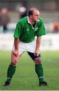 12 November 1996; Keith Wood of Ireland during the A International match between Ireland and South Africa at Donnybrook Stadium in Dublin. Photo by Brendan Moran/Sportsfile