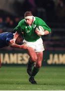 12 November 1996; Paddy Johns, Ireland. International Friendly, Ireland v Western Samoa, Lansdowne Road, Dublin. Picture credit: David Maher / SPORTSFILE