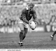 24 January 1991; Brian Smith, Ireland. Five Nations International 1991, Ireland v France, Lansdowne Road, Dublin. Rugby. Picture credit: Ray McManus / SPORTSFILE