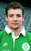 30 January 1996; James Topping, Ireland. Ireland Rugby Squad Portraits 1996, Lansdowne Road, Dublin. Picture credit: Brendan Moran / SPORTSFILE