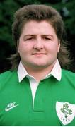 15 January 1996; Shane Byrne, Ireland. Ireland Rugby Squad Portraits, Lansdowne Road, Dublin. Picture credit: Brendan Moran / SPORTSFILE