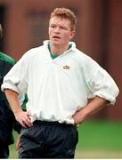 13 January 1996; John Gallagher, Ireland. Ireland Rugby Squad Training, Dublin. Picture credit: Brendan Moran / SPORTSFILE