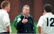 13 January 1996; Murray Kidd, former Ireland head coach. Ireland Rugby Squad Training, Dublin. Picture credit: Brendan Moran / SPORTSFILE