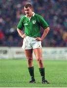 20 January 1996; Jeremy Davidson, Ireland. Five Nations Rugby Championship, Ireland v Scotland, Lansdowne Road, Dublin. Picture credit: Brendan Moran / SPORTSFILE