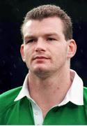 20 January 1996; David Corkery, Ireland. Five Nations Rugby Championship, Ireland v Scotland, Lansdowne Road, Dublin. Picture credit: David Maher / SPORTSFILE