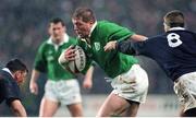 20 January 1996; Neil Francis, Ireland. Five Nations Rugby Championship, Ireland v Scotland, Lansdowne Road, Dublin. Picture credit: David Maher / SPORTSFILE