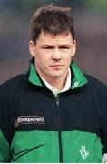20 January 1996; Richard Wallace, Ireland. Five Nations Rugby Championship, Ireland v Scotland, Lansdowne Road, Dublin. Picture credit: Brendan Moran / SPORTSFILE