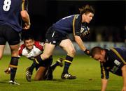 15 October 2004; Brian O'Driscoll, Leinster, in action against Neath / Swansea Ospreys. Celtic League 2004-2005, Neath / Swansea Ospreys v Leinster, St. Helens, Wales. Picture credit; Tim Parfitt / SPORTSFILE