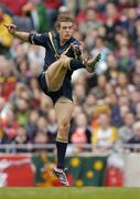 17 October 2004; Luke Ball, Australia. Coca Cola International Rules Series 2004, First Test, Ireland v Australia, Croke Park, Dublin. Picture credit; Brendan Moran / SPORTSFILE *** Local Caption *** Any photograph taken by SPORTSFILE during, or in connection with, the 2004 Coca Cola International Rules Series which displays GAA logos or contains an image or part of an image of any GAA intellectual property, or, which contains images of a GAA player/players in their playing uniforms, may only be used for editorial and non-advertising purposes.  Use of photographs for advertising, as posters or for purchase separately is strictly prohibited unless prior written approval has been obtained from the Gaelic Athletic Association.