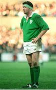 21 January 1995; Anthony Foley, Ireland. Five Nations Rugby Championship, Ireland v England, Lansdowne Road, Dublin. Picture credit: Brendan Moran / SPORTSFILE