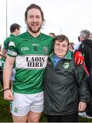 20 October 2013; Cahir Healy, Portlaoise, with Anna Lawlor, from Portlaoise, Co. Laois. Laois County Senior Club Football Championship Final, Portlaoise v Arles - Killeen, O'Moore Park, Portlaoise, Co. Laois. Picture credit: Barry Cregg / SPORTSFILE