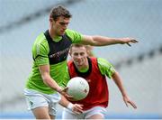 24 October 2013; Ireland's Colm Begley and Jack McCaffrey in action during international rules training ahead of their second test against Australia on Saturday. Ireland International Rules Squad Training, Croke Park, Dublin. Picture credit: Matt Browne / SPORTSFILE