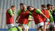 24 October 2013; Ireland's Ciaran McKeever and Neil McGee during international rules training ahead of their second test against Australia on Saturday. Ireland International Rules Squad Training, Croke Park, Dublin. Picture credit: Matt Browne / SPORTSFILE