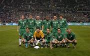 9 October 2004; Republic of Ireland team. FIFA World Cup 2006 Qualifier, France v Republic of Ireland, Stade de France, Paris, France. Picture credit; David Maher / SPORTSFILE