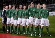 13 October 2004;  Republic of Ireland team. FIFA 2006 World Cup Qualifier, Republic of Ireland v Faroe Islands, Lansdowne Road, Dublin. Picture credit; David Maher / SPORTSFILE