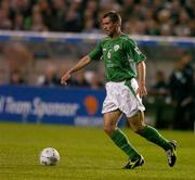 13 October 2004; Roy Keane, Republic of Ireland. FIFA 2006 World Cup Qualifier, Republic of Ireland v Faroe Islands, Lansdowne Road, Dublin. Picture credit; Brendan Moran / SPORTSFILE