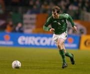 13 October 2004; Kevin Kilbane, Republic of Ireland. FIFA 2006 World Cup Qualifier, Republic of Ireland v Faroe Islands, Lansdowne Road, Dublin. Picture credit; Brendan Moran / SPORTSFILE