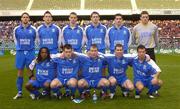 24 October 2004; The Waterford United team. 2004 FAI Carlsberg Cup Final, Longford Town v Waterford United, Lansdowne Road, Dublin. Picture credit; Matt Browne / SPORTSFILE