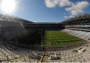 22 September 2013; A general view of Croke Park. GAA Football All-Ireland Senior Championship Final, Dublin v Mayo, Croke Park, Dublin. Picture credit: Stephen McCarthy / SPORTSFILE