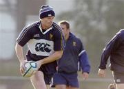 26 October 2004; Eric Miller in action during Leinster Rugby squad training. Old Belvedere Rugby Club, Anglesea Road, Dublin. Picture credit; Matt Browne / SPORTSFILE