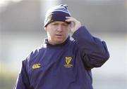 26 October 2004; Leinster coach Declan Kidney pictured during Leinster Rugby squad training. Old Belvedere Rugby Club, Anglesea Road, Dublin. Picture credit; Matt Browne / SPORTSFILE