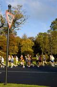 25 October 2004; Runners make their way through the Phoenix Park. adidas Dublin City Marathon 2004. Phoenix Park, Dublin. Picture credit; Brendan Moran / SPORTSFILE