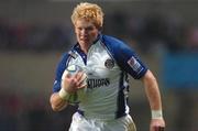 30 October 2004; Alex Crockett, Bath, races clear of the Leinster defence to score his sides first try. Heineken European Cup 2004-2005, Leinster v Bath, Lansdowne Road, Dublin. Picture credit; Pat Murphy / SPORTSFILE