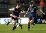 30 October 2004; Brian O'Driscoll, Leinster, is tackled by Mike Tindall, Bath. Heineken European Cup 2004-2005, Leinster v Bath, Lansdowne Road, Dublin. Picture credit; Matt Browne / SPORTSFILE