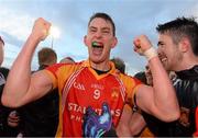 27 October 2013; Barry Moran, Castlebar Mitchels celebrates at the end of the game. Mayo County Senior Club Football Championship Final, Castlebar Mitchels v Breaffy, Elverys MacHale Park, Castlebar, Co. Mayo. Picture credit: David Maher / SPORTSFILE
