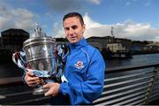 28 October 2013; Drogheda United's David Cassidy ahead of their FAI Ford Cup final against Sligo Rovers on Sunday. Drogheda United Media Day, The D Hotel, Drogheda, Co. Louth. Picture credit: David Maher / SPORTSFILE