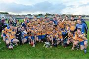 28 October 2013; The Portumna squad celebrate with the cup after victory over Loughrea. Galway County Senior Club Hurling Championship Final, Portumna v Loughrea, Pearse Stadium, Galway. Picture credit: Diarmuid Greene / SPORTSFILE