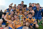 28 October 2013; Portumna players celebrate with the cup after victory over Loughrea. Galway County Senior Club Hurling Championship Final, Portumna v Loughrea, Pearse Stadium, Galway. Picture credit: Diarmuid Greene / SPORTSFILE
