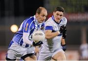 28 October 2013; Kenny Naughton, Ballyboden St Enda's, in action against Diarmuid Connolly, St Vincent's. Dublin County Senior Club Football Championship semi-final, St Vincent's v Ballyboden St Enda's, Parnell Park, Dublin. Picture credit: Daire Brennan / SPORTSFILE