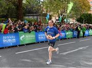 28 October 2013; Pat Kirwan, from Enniscorthy, Co. Wexford, during the Airtricity Dublin Marathon 2013. Merrion Square, Dublin. Picture credit: Stephen McCarthy / SPORTSFILE