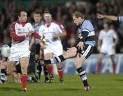 22 October 2004; Lee Thomas, Cardiff Blues. Heineken European Cup 2004-2005, Ulster v Cardiff Blues, Ravenhill, Belfast. Picture credit; Damien Eagers / SPORTSFILE
