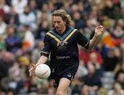 24 October 2004; James Hird, Australia. Coca Cola International Rules Series 2004, Second Test, Ireland v Australia, Croke Park, Dublin. Picture credit; Pat Murphy / SPORTSFILE *** Local Caption *** Any photograph taken by SPORTSFILE during, or in connection with, the 2004 Coca Cola International Rules Series which displays GAA logos or contains an image or part of an image of any GAA intellectual property, or, which contains images of a GAA player/players in their playing uniforms, may only be used for editorial and non-advertising purposes.  Use of photographs for advertising, as posters or for purchase separately is strictly prohibited unless prior written approval has been obtained from the Gaelic Athletic Association.