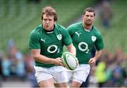 29 October 2013; Ireland's Mike Sherry during an Ireland Open Training Session ahead of their Guinness Series International game against Samoa, on Saturday 9 November. Aviva Stadium, Lansdowne Road, Dublin. Picture credit: Stephen McCarthy / SPORTSFILE