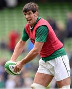 29 October 2013; Ireland's Donncha O'Callaghan during an Ireland Open Training Session ahead of their Guinness Series International game against Samoa, on Saturday 9 November. Aviva Stadium, Lansdowne Road, Dublin. Picture credit: Stephen McCarthy / SPORTSFILE