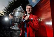 29 October 2013; Ciaran Kelly, Sligo Rovers, ahead of the FAI Ford Cup Final against Drogheda United on Sunday. Sligo Rovers Media Day, The Showgrounds, Sligo. Picture credit: Diarmuid Greene / SPORTSFILE