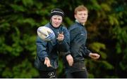 30 October 2013; Josh Doyle in action during a Leinster School of Excellence on tour in Gorey RFC, Co. Wexford. Picture credit: Matt Browne / SPORTSFILE