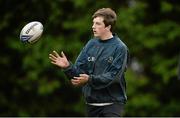 30 October 2013; Camron Reynolds in action during a Leinster School of Excellence on tour in Gorey RFC, Co. Wexford. Picture credit: Matt Browne / SPORTSFILE