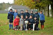 30 October 2013; Participants at a Leinster School of Excellence on tour in Gorey RFC, Co. Wexford. Picture credit: Matt Browne / SPORTSFILE