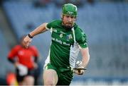 26 October 2013; Cahir Healy, Ireland. Shinty International First Test, Ireland v Scotland, Croke Park, Dublin. Picture credit: Ray McManus / SPORTSFILE