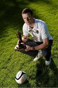 31 October 2013; Ciaran Kilduff, Cork City, who was presented with the Airtricity / SWAI Player of the Month Award for October 2013. Merrion Square, Dublin. Picture credit: Pat Murphy / SPORTSFILE