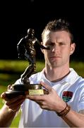 31 October 2013; Ciaran Kilduff, Cork City, who was presented with the Airtricity / SWAI Player of the Month Award for October 2013. Merrion Square, Dublin. Picture credit: Pat Murphy / SPORTSFILE