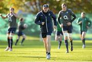 31 October 2013; Ireland head coach Joe Schmidt during squad training ahead of their Guinness Series International game against Samoa on Saturday the 9th of November. Ireland Rugby Squad Training, Carton House, Maynooth, Co. Kildare. Picture credit: Stephen McCarthy / SPORTSFILE